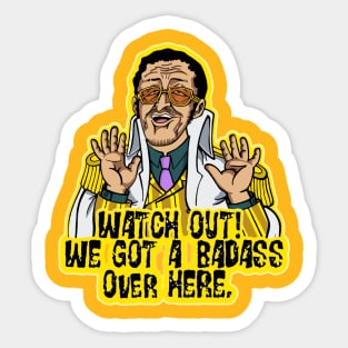 Kizaru is a Badass Sticker